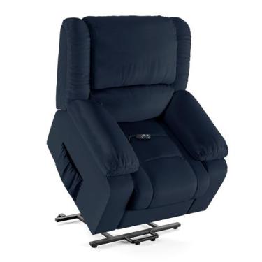 Imagem de Poltrona do Papai Reclinável Sala de Cinema Barcelona Elevação Lift El