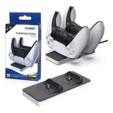 Imagem de Base Dupla Carregador Controle Ps5 Dualsense 5 - Nobrand