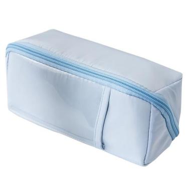 Imagem de Estojo de lápis, tecido de memória minimalista de várias camadas de gr