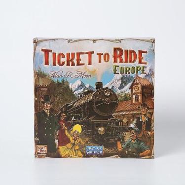 Imagem de Jogo de tabuleiro Ticket to Ride Europe  Home Gift - Gloome Store