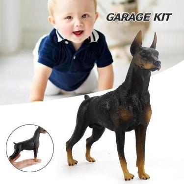 Imagem de Ornamento decorativo Sajy Dobermann PVC Action Figure 15,5 cm - Gloome