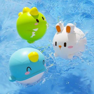 Imagem de Brinquedo de banho NEXTAKE Glowing Fishing com bolas de animais brilha