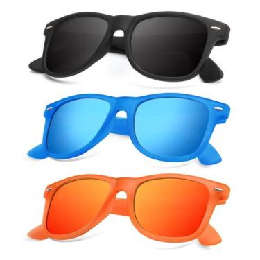 Imagem de Óculos de sol KALIYADI com acabamento fosco polarizado com bloqueio UV