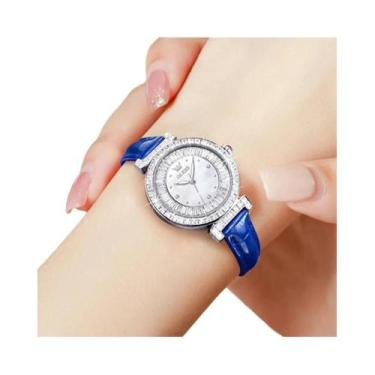 Imagem de Relógio De Quartzo À Prova d'Água Para Mulheres Com Mostrador Luminoso