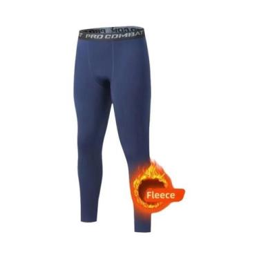 Imagem de Calças Térmicas De Lã Para Homens, Roupa Íntima Quente De Inverno, Cal