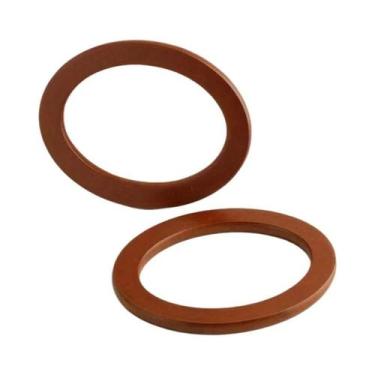 Imagem de Alças De Madeira Ovais Para Bolsas 2 Peças Acessórios De Costura DIY P