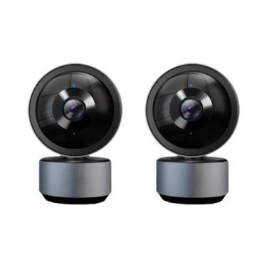 Imagem de Câmera IP WiFi 5MP Smart Life, Monitor De Bebê Com Rastreamento Humano