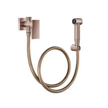 Imagem de Ducha Higienica com Derivação New Edge Cobre Escovado - Docol - DOCOL 