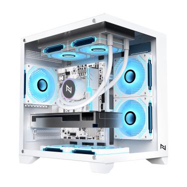 Imagem de Pc Gamer Ryzen 5 5500, 16GB 3200Mhz, (RTX 3050 6GB), B550, SSD 480GB, 600W 80 Plus, 3 f...