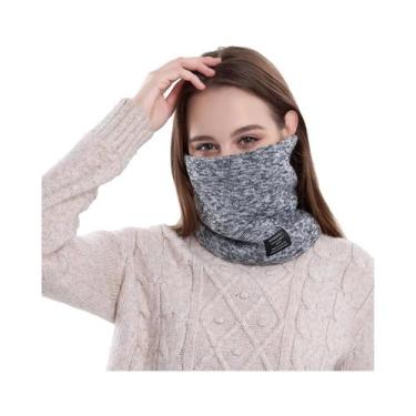 Imagem de Cachecol Unissex Para Esportes De Inverno, Aquecedor De Pescoço Macio 