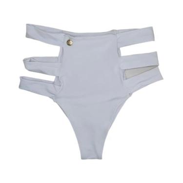 Imagem de Calcinha Hot Pants Malibu - AC Biquínis, P, Branco