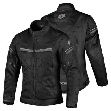 Imagem de Jaqueta Super Vent Shiver Impermeável Com Proteção Feminina Motociclis