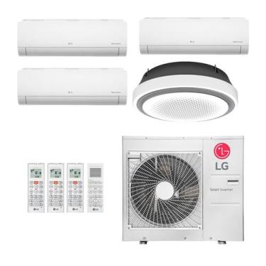 Imagem de Ar-Condicionado Multi Split Inverter LG 48.000 (2x Evap HW 9.000 + 1x 