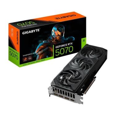 Imagem de Placa de Vídeo Gigabyte RTX 5070 WINDFORCE OC SFF 12G NVIDIA GeForce, 