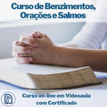 Imagem de Curso on-line em videoaula de Benzimentos, Orações e Salmos com Certificado