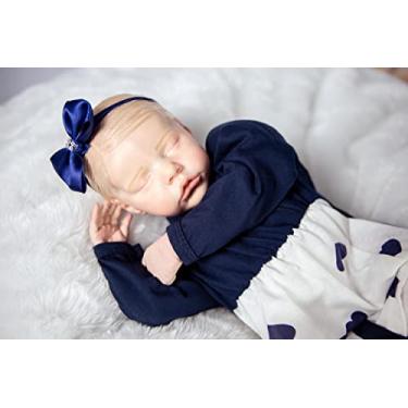 Imagem de Bebê Reborn Menina Realista Fio A Fio Com Enxoval Pronta