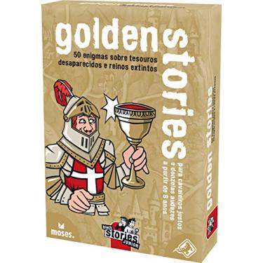 Imagem de Galápagos, Histórias Preciosas (Golden Stories), Jogo de Enigmas para Amigos, 2+ jogadores, 15 minutos por partida