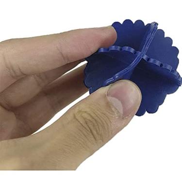 Imagem de Conjunto 4 Esferas Bate Roupas Flexível Para Máquina de Lavar