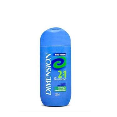 Imagem de Dimension 2 Em 1 Shampoo E Condicionador Com Sais Minerais 200ml