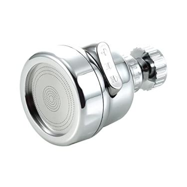 Imagem de Homesen Aerador de pia de cozinha 360° Rotatable torneira extensor torneira de torneira pressurizada à prova de respingo-à prova de pulverizador de torneira com 3 modos de economia