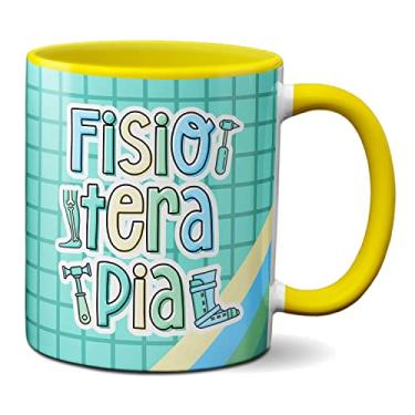 Imagem de Caneca Fisioterapeuta Profissional Fisioterapia Profissão (Amarela)