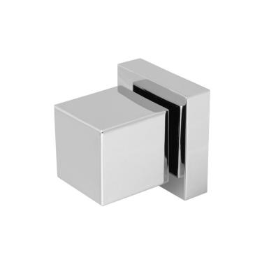 Imagem de Acabamento De Registro Para Padrão Docol Quadrado Cromado