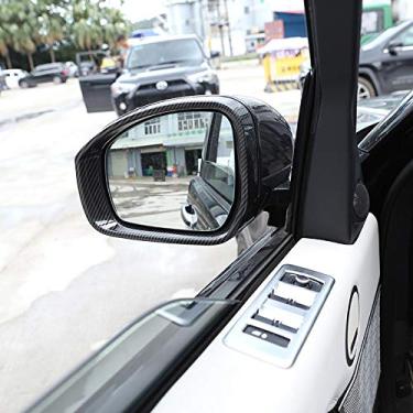 Imagem de JIERS Para Dicovery 4 2010-2016 para Range Rover Sport RR Vogue 2014-2019, acessórios de acabamento de moldura do espelho retrovisor