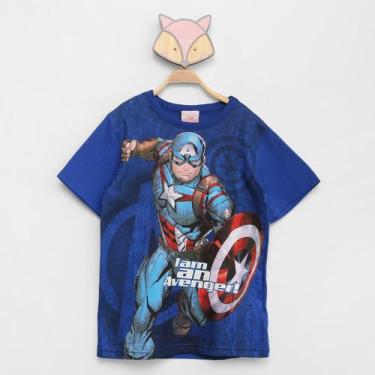 Imagem de Camiseta Infantil Brandil Avengers Menino - Brandili