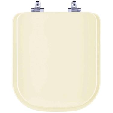 Imagem de Tampa de Vaso Sanitário com Amortecedor Axis Creme (Bege) para bacia Deca