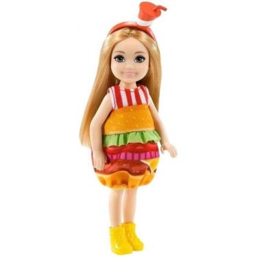 Imagem de Boneca Barbie Chelsea Fantasia De Hambúrguer Mattel