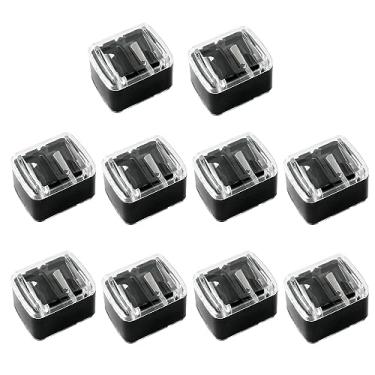 Imagem de Cinonyce Apontador de lápis duplo - Ferramenta essencial fácil de limpar para afiar todos os tipos de lápis, vegano e livre de crueldade (preto)