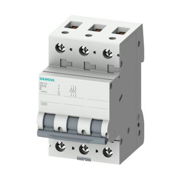 Imagem de Disjuntor C Tripolar 5SL1 - Siemens 63A 5SL1363-7MB