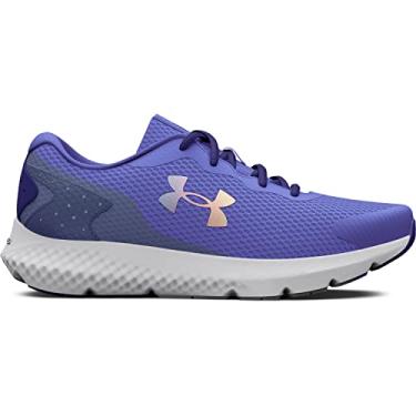 Imagem de Under Armour Tênis de corrida unissex infantil Charged Rogue 3, (401) Azul Baja Azul/Azul Sonar/Iridescente, 6.5 Big Kid