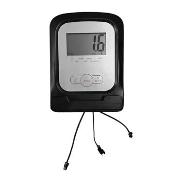 Imagem de kowaku Medidor de bicicleta estacionária, monitor de exercício, contador de milhas, treino, máquina de treinamento elíptico, contador de máquina de remo