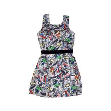 Imagem de Vestido Vingadores Gibi Mãe Festa - Ateliê Iza Rocha, G