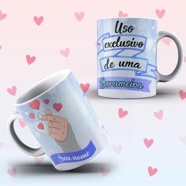 Imagem de Caneca Dorama Coração Coreano Uso Exclusivo De Uma um Dorameira Dorame