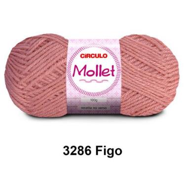 Imagem de Lã Fio Mollet Círculo 100g 200m Novelo - Tricô e Crochê 1/2, 3286 - Fi