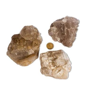 Imagem de 01 Elestial Jacaré Pedra Natural 400 a 450g 8 a 13cm Tipo B - Cristais