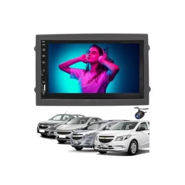 Imagem de Kit Central Multimidia Carplay Espelha.Sem Fio COBALT/ONIX/SPIN/PRISMA 2012 á 2019 - GRAFITE