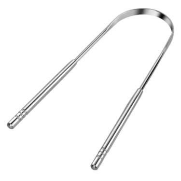 Imagem de Limpador de Língua Profissional Premium em Aço Inox Cirúrgico Polido – Experiência de Higiene Bucal Superior com Tecnologia de Precisão, Conforto Ergonômico e Design Elegante para um Ritual Diário de Autocuidado, Frescor e Bem-Estar Duradouros DUPIN
