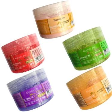 Imagem de Kit Bumbum de Pêssego Esfoliante e Máscara Bumbum Lisinho - Blue Moon