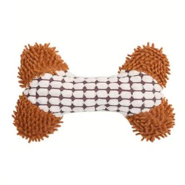 Imagem de Mordedor de Pelucia Caes Pet Cachorro Gato Brinquedo Interativo com Ap