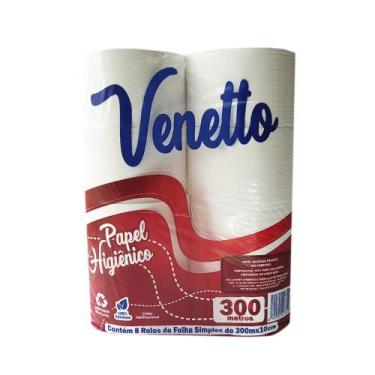 Imagem de Papel Higiênico 8x300m 100% Celulose - Venetto