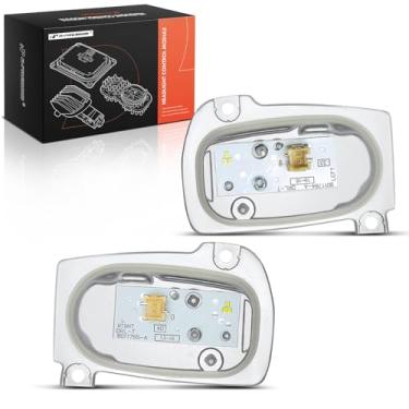 Imagem de A-Premium Substituição do módulo de controle de farol para Audi A3 2012 2013 2014 2015 2016 2017 2018 2019 2020, lado do motorista dianteiro e do passageiro, um conjunto de 2