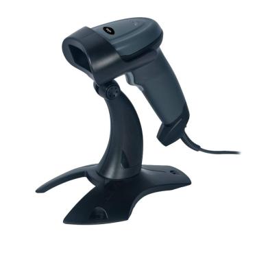 Imagem de Leitor de Código de Barras Bematech BR-520, 2D e 1D, com Suporte, USB, Preto