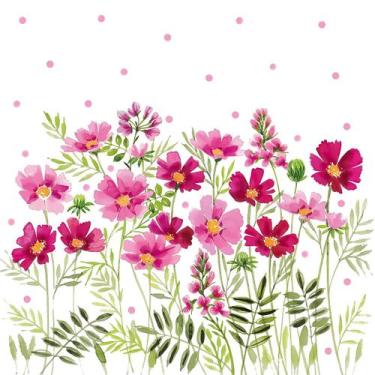 Imagem de Guardanapo para Decoupage 33x33 Flores Anabelle C/20 - PPD ALWAYS CREA