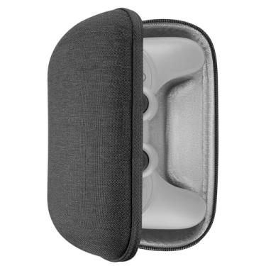 Imagem de GEEKRIA Estojo De Viagem Para Controle Compatível Com Bluetooth 8Bitdo Pro 2/Ultimate, Bolsa Transporte Rígida, Bolso Interno Malha Protetora Cabo Carregamento (Cinza)