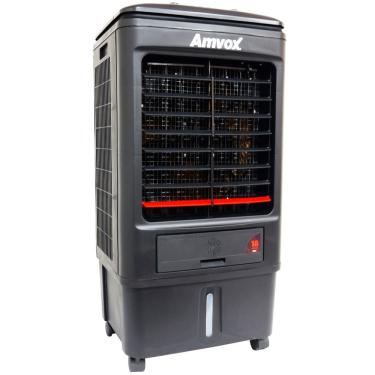 Imagem de Climatizador Ar Frio 18 L Portátil 110V Evaporativo Industrial Umidificador Preto Amvox ACL 018