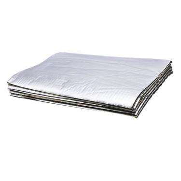 Imagem de predolo 5 peças de tapetes de isolamento acústico e térmico, tapetes de isolamento acústico 25x18 cm, almofadas de espuma de para porta-malas, capô do motor