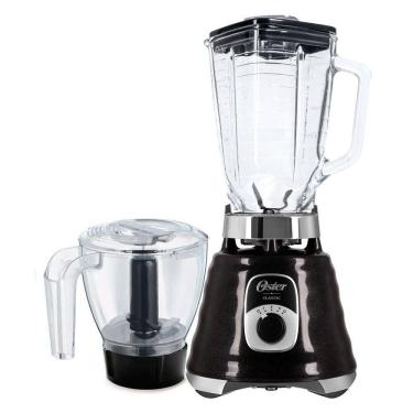 Imagem de Kit Oster New Osterizer Liquidificador E Base Processadora Black 220V